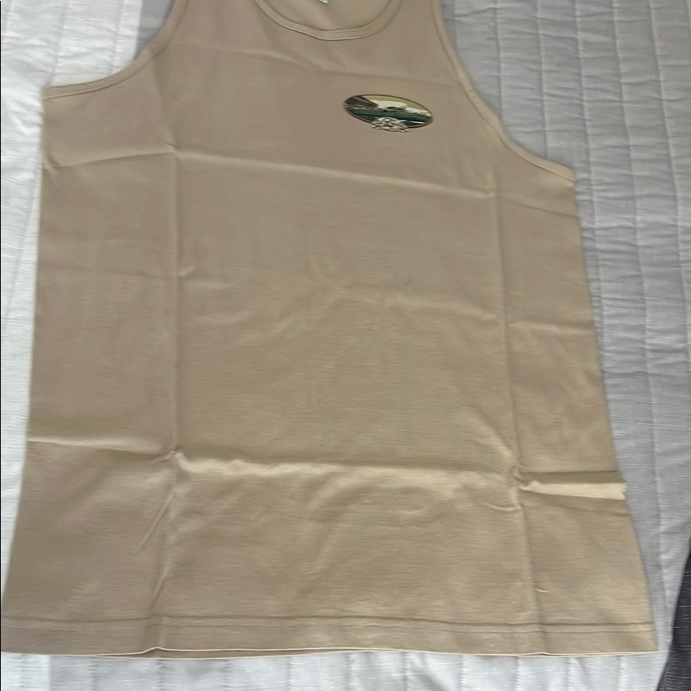 Alstyle (Aloa Hawaii) men’s Tan T-Shirt size L